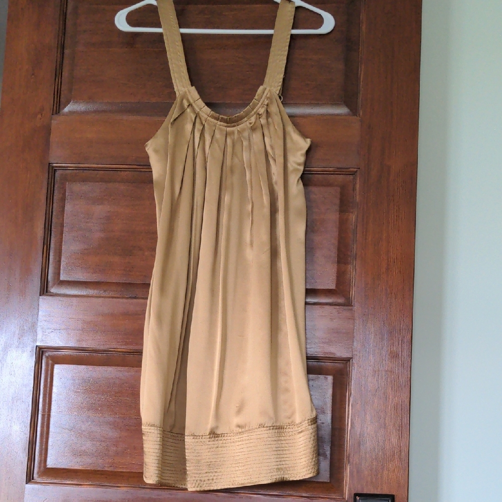 BCBGMaxAzria Gold Chemise